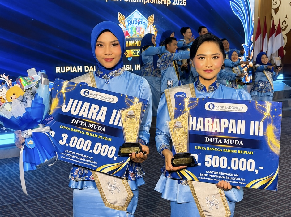 Dua Mahasiswi Poltekba Raih Prestasi Duta Muda CBP Rupiah