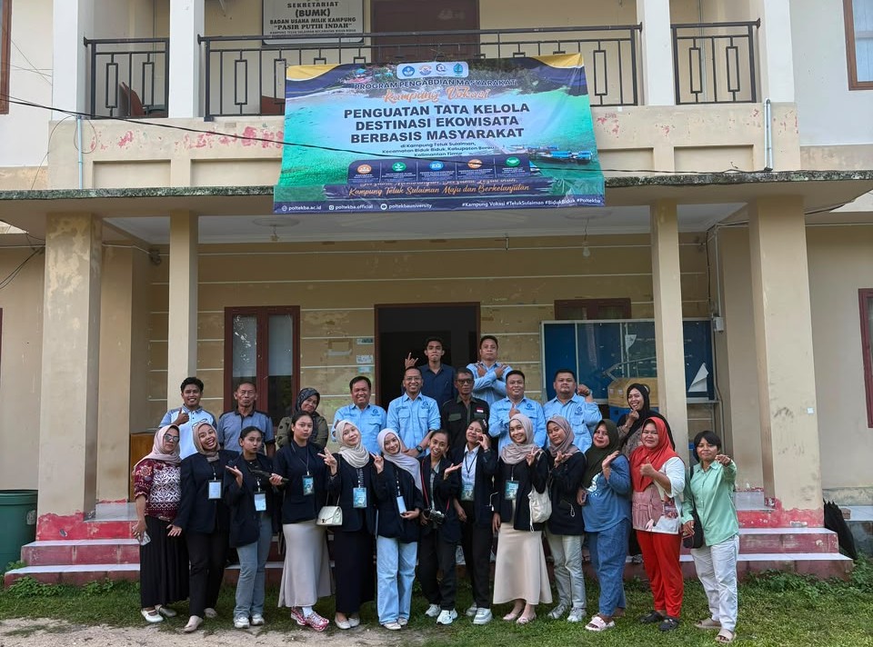 Poltekba Kembangkan Kampung Vokasi di Biduk-Biduk, Wujudkan Pemberdayaan Masyarakat Berbasis Pendidikan Vokasi