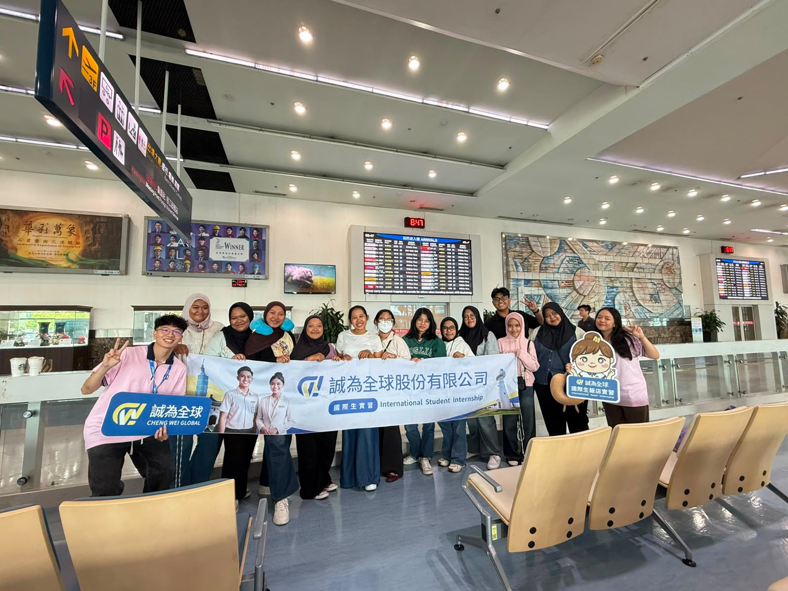45 Mahasiswa Pariwisata Poltekba Tiba di Taiwan untuk Progra