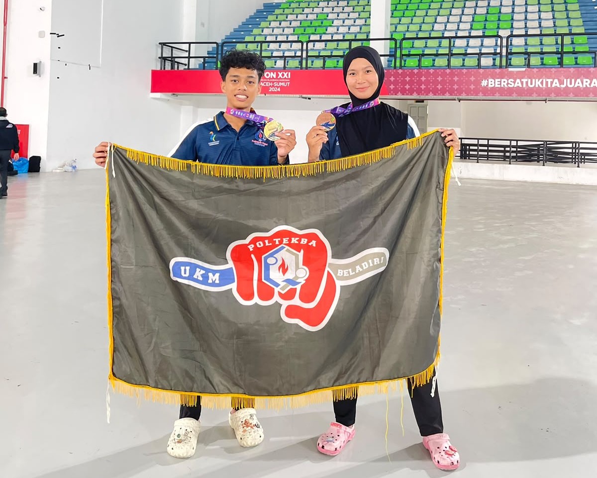 Poltekba Raih Emas dan Perunggu Pencak Silat PORSENI XV